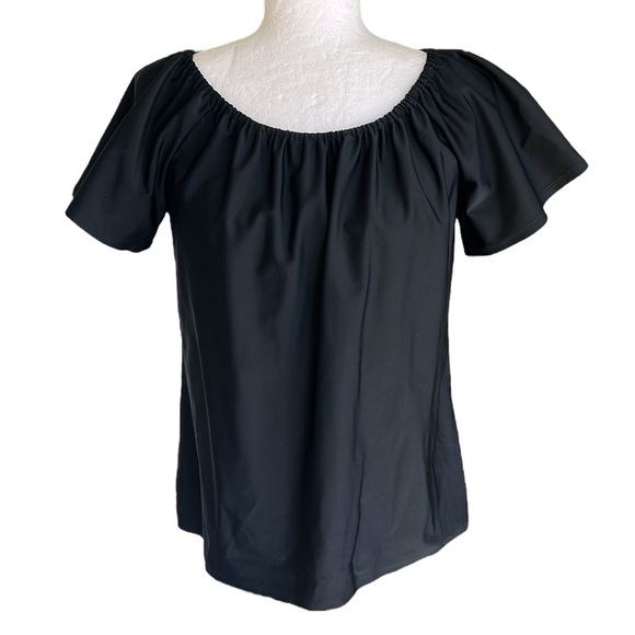 Jude Connally Georgia Black Off or On The Shoulder  Top - S - Picture 13 of 13